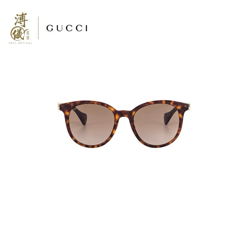 Gucci GG1073 Acetate Cat-Eye Gray Lens Sunglasses for Men & Women - detail image 4
