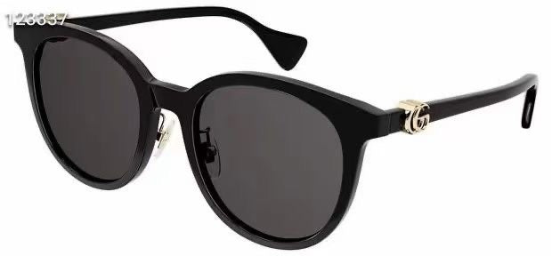 Gucci GG1073 Acetate Cat-Eye Gray Lens Sunglasses for Men & Women - detail image 2