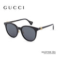 Gucci GG1073 Acetate Cat-Eye Gray Lens Sunglasses for Men & Women