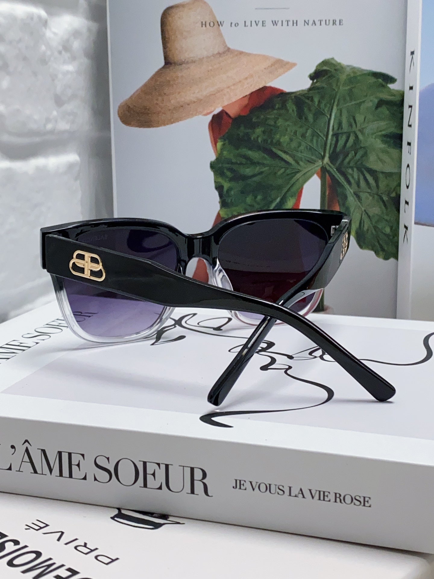 Balenciaga Fashion Blue Lens Sunglasses for Men & Women