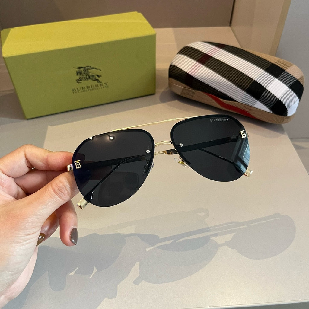 Burberry Fashion Gold Lens Sunglasses for Men & Women - 432420 - detail image 2