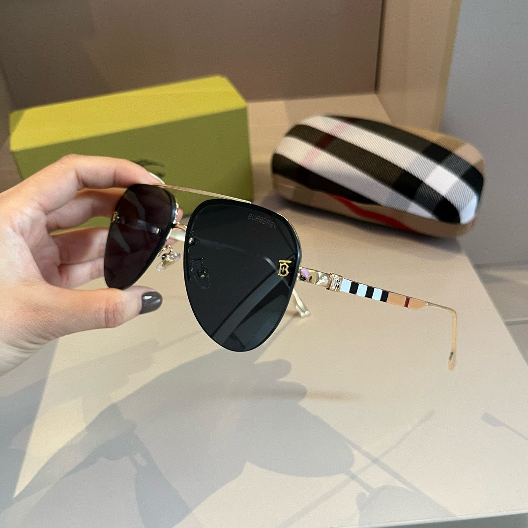 Burberry Fashion Gold Lens Sunglasses for Men & Women - 432420 - detail image 4