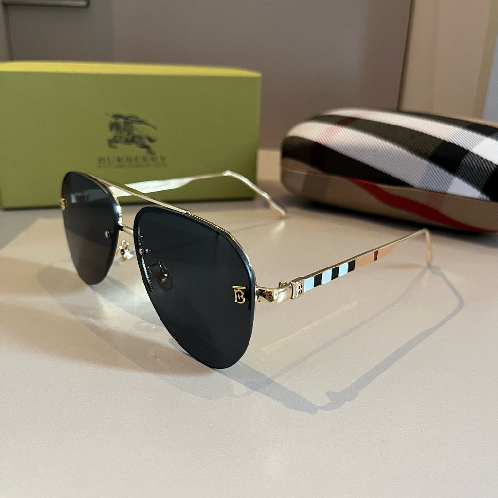 Burberry Fashion Gold Lens Sunglasses for Men & Women - 416024 - detail image 3