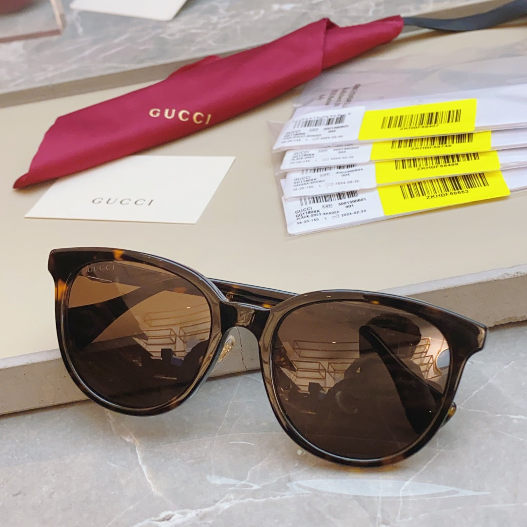 Gucci GG1180SK Fashion Black Lens Sunglasses for Men & Women - 431460 - detail image 4