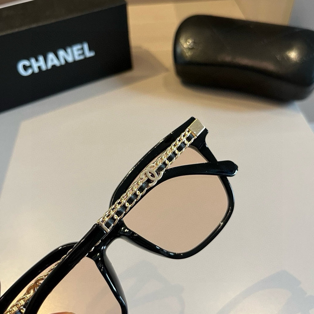 Chanel Blue-Light Fashion Gold Lens Sunglasses for Men & Women - detail image 7