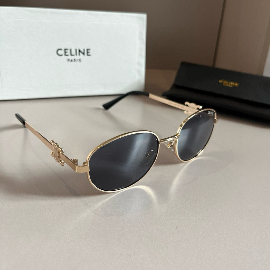 Celine Cat-Eye Silver Lens Sunglasses for Men & Women - 998060