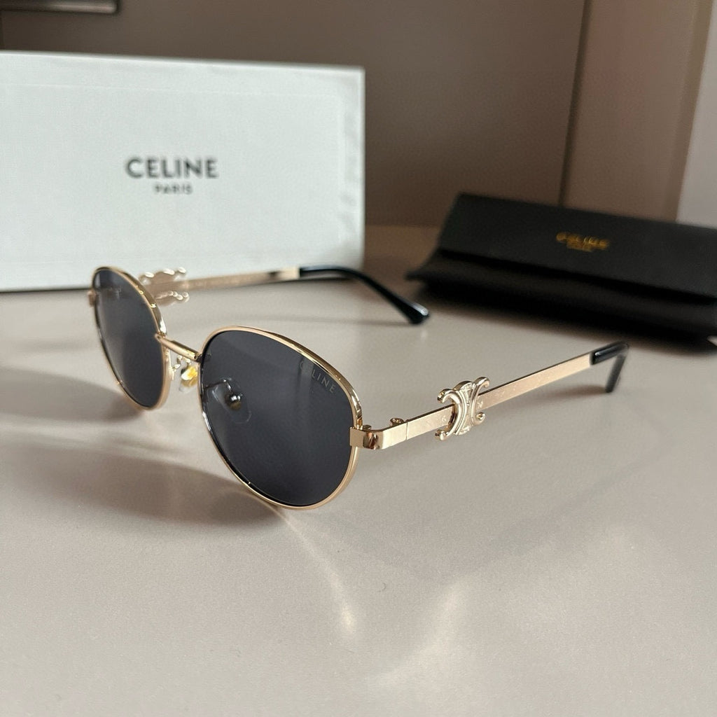 Celine Cat-Eye Silver Lens Sunglasses for Men & Women - 998060 - detail image 2