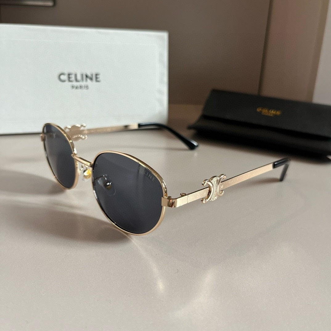 Celine Cat-Eye Silver Lens Sunglasses for Men & Women - 998060 - detail image 2