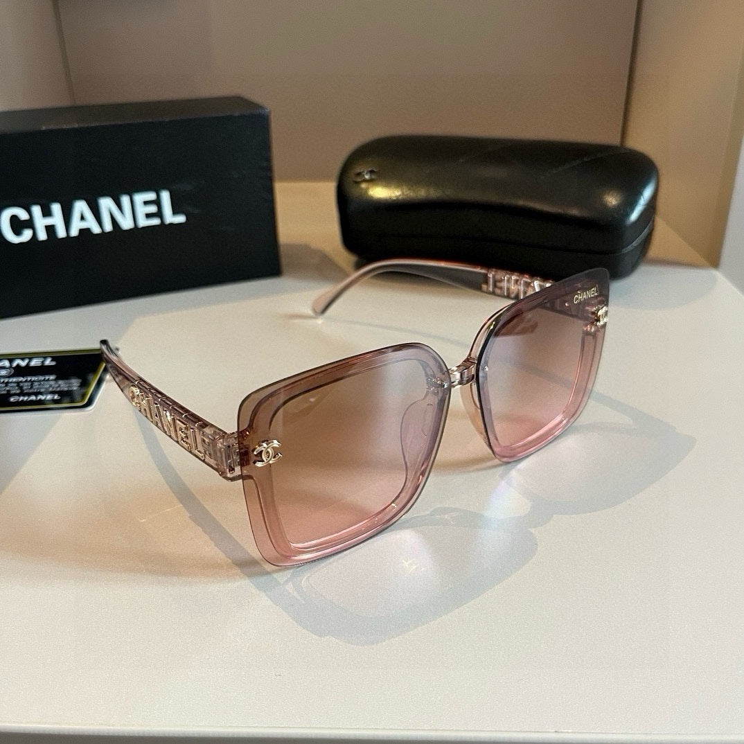 Chanel Fashion Gold Lens Sunglasses for Men & Women - 486686