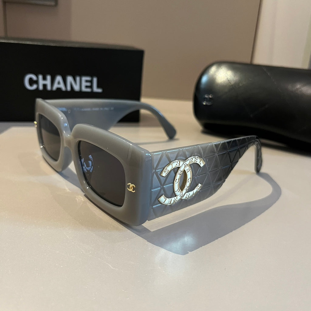 Chanel Fashion Gray Lens Sunglasses for Men & Women - 486685 - detail image 2