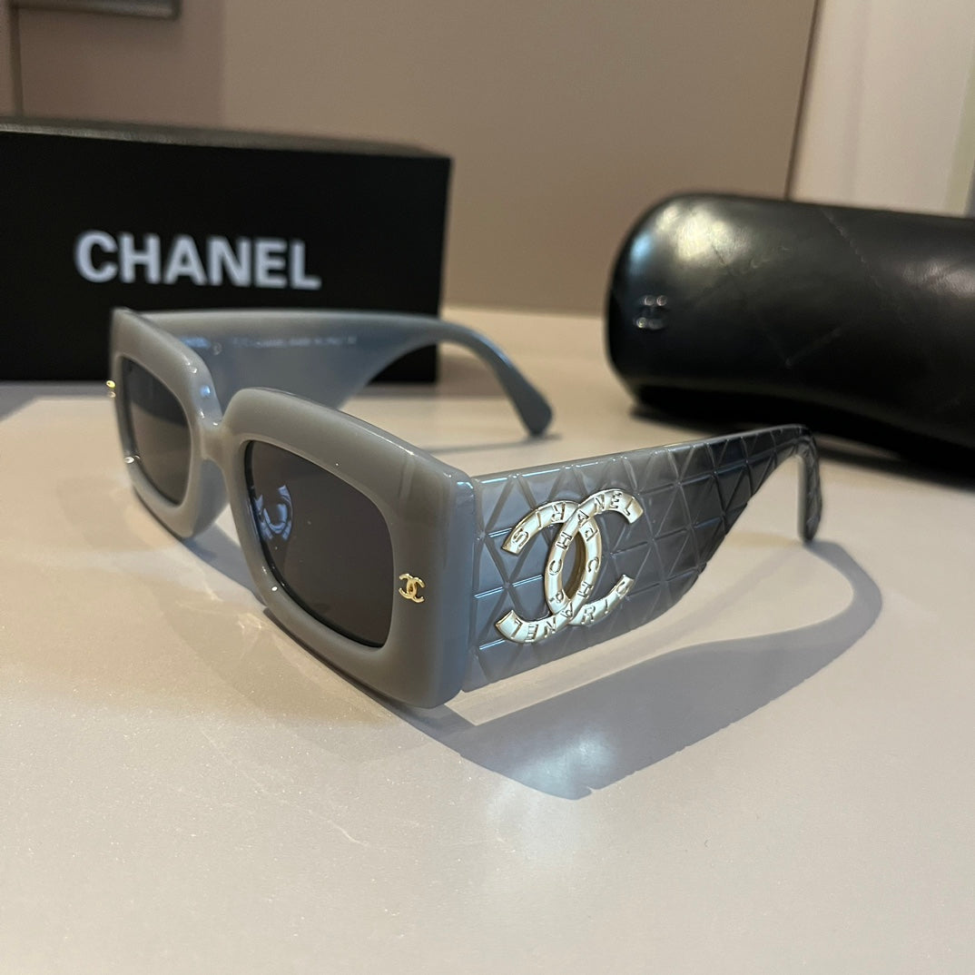 Chanel Fashion Gray Lens Sunglasses for Men & Women - 486685 - detail image 2