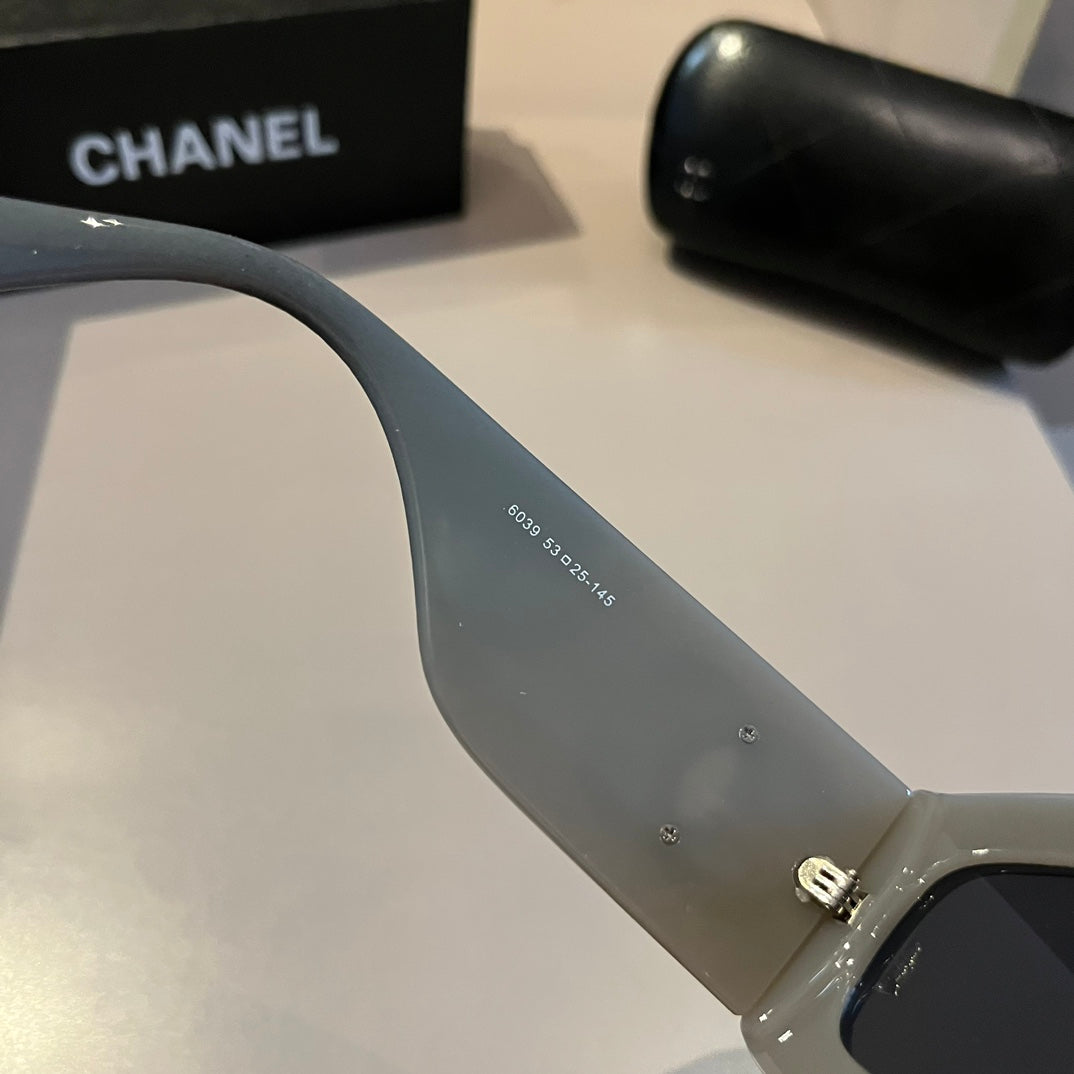 Chanel Fashion Gray Lens Sunglasses for Men & Women - 486685 - detail image 9