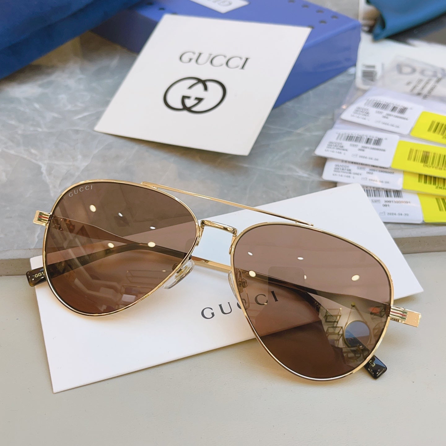 Gucci GG1874S Fashion Brown Lens Sunglasses for Men & Women