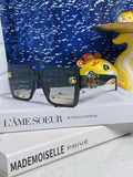 Gucci Polarized Fashion Blue Lens Sunglasses for Women - 486442