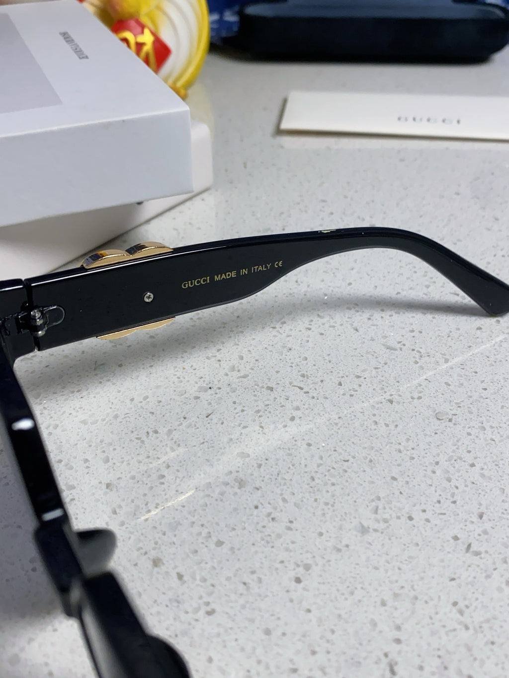 Gucci Polarized Fashion Blue Lens Sunglasses for Women - detail image 7