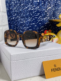 Fendi Metal Fashion Brown Lens Sunglasses for Men & Women - 372462