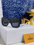 Fendi Metal Fashion Pink Lens Sunglasses for Men & Women