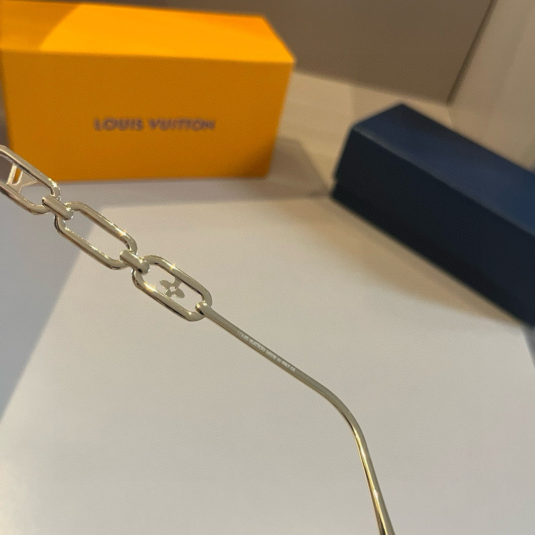 Louis Vuitton Fashion Gold Lens Sunglasses for Men & Women - 431134 - detail image 5