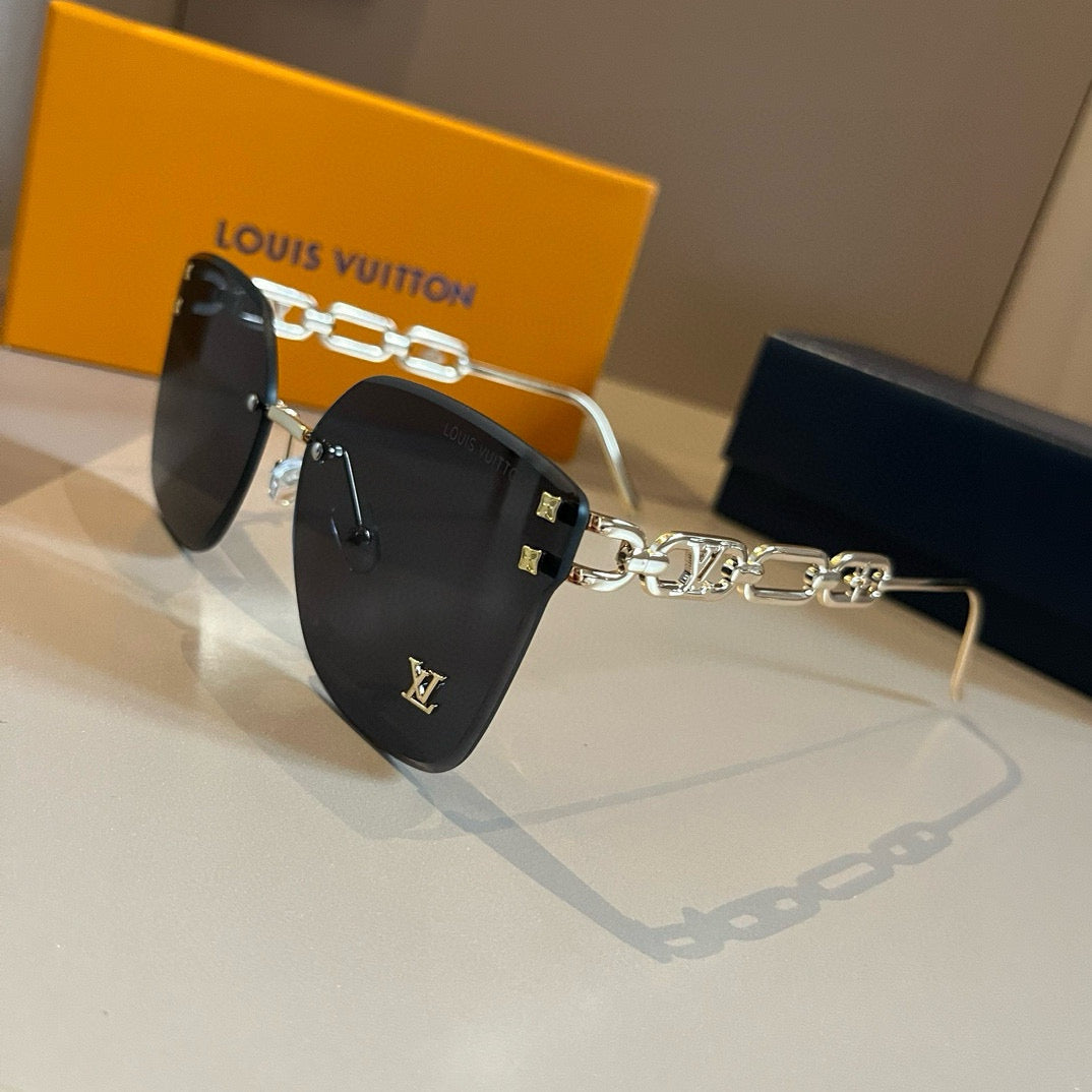 Louis Vuitton Fashion Gold Lens Sunglasses for Men & Women - 431134 - detail image 2