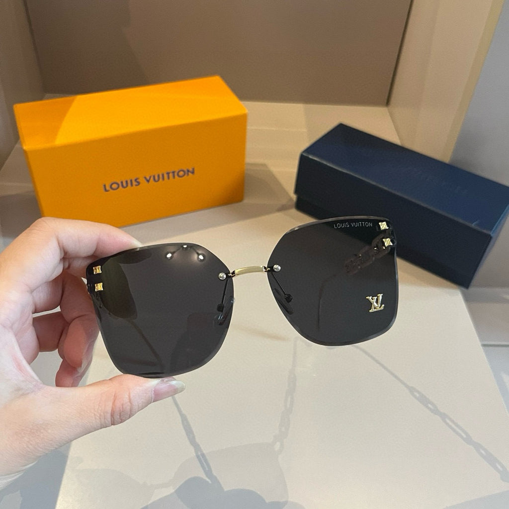 Louis Vuitton Fashion Gold Lens Sunglasses for Men & Women - 431134 - detail image 4