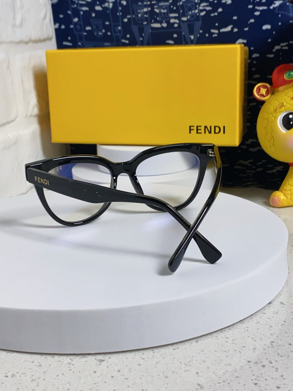 Fendi Blue-Light Square Silver Lens Sunglasses for Men & Women - detail image 3