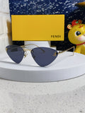 Fendi Lightweight Rimless Brown Lens Sunglasses for Women - 372479