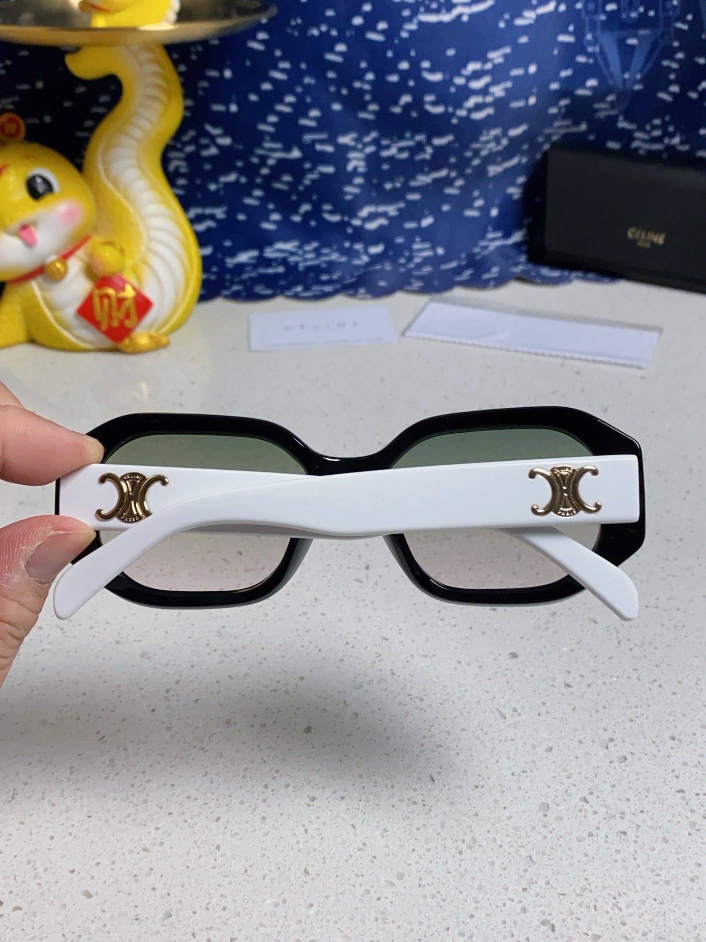Celine Fashion Silver Lens Sunglasses for Women - 372026 - detail image 5