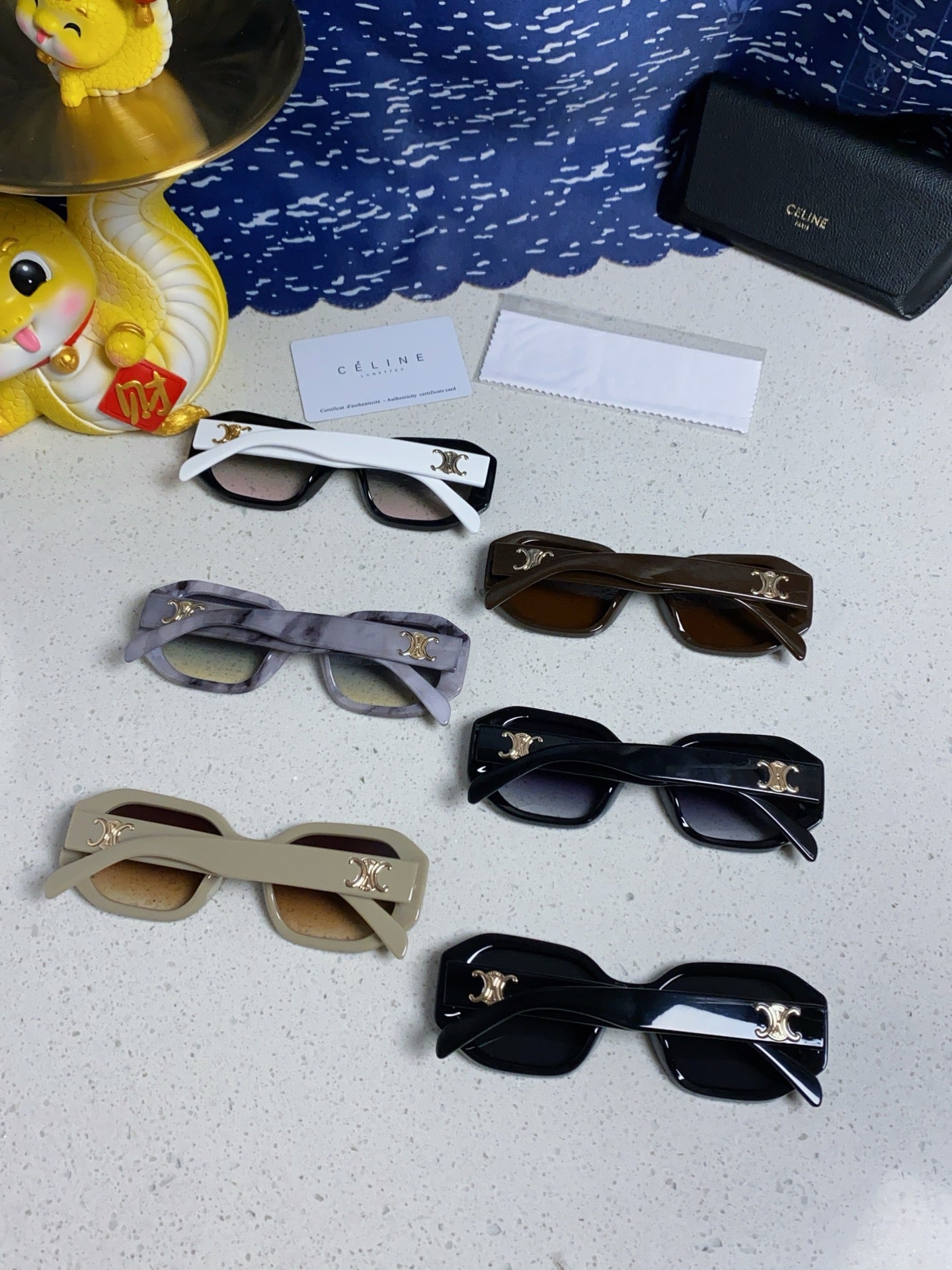 Celine Fashion Gray Lens Sunglasses for Women - 372031 - detail image 10