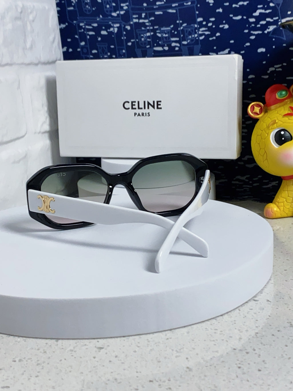 Celine Fashion Silver Lens Sunglasses for Women - 372026 - detail image 3