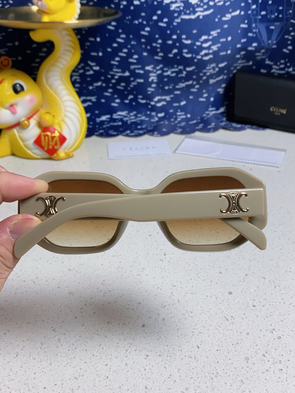 Celine Fashion Brown Lens Sunglasses for Women - 372028 - detail image 5