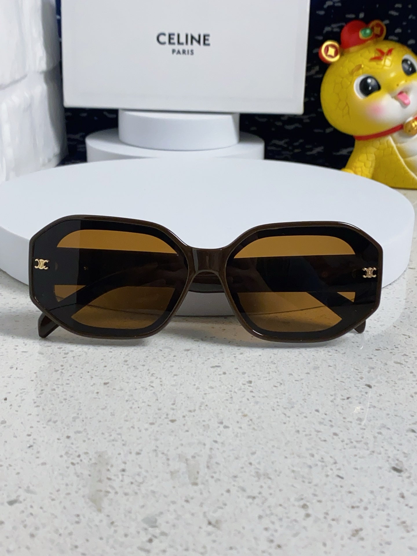 Celine Fashion Brown Lens Sunglasses for Women - 372029 - detail image 8