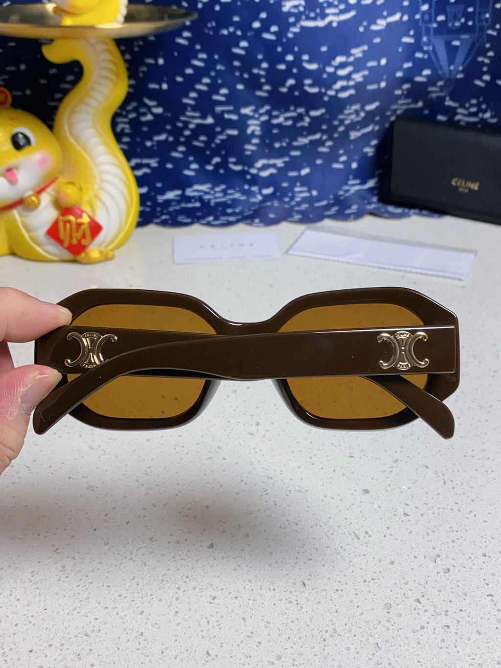 Celine Fashion Brown Lens Sunglasses for Women - 372029 - detail image 5