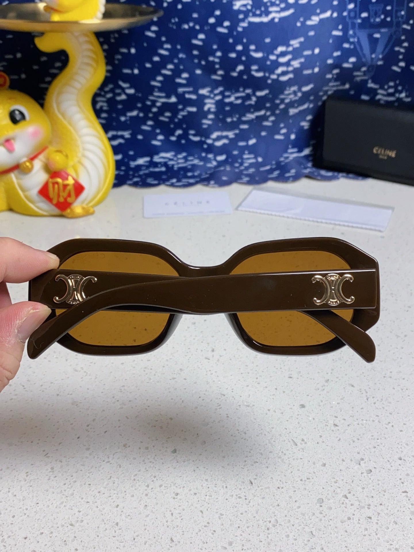 Celine Fashion Brown Lens Sunglasses for Women - 372029 - detail image 5