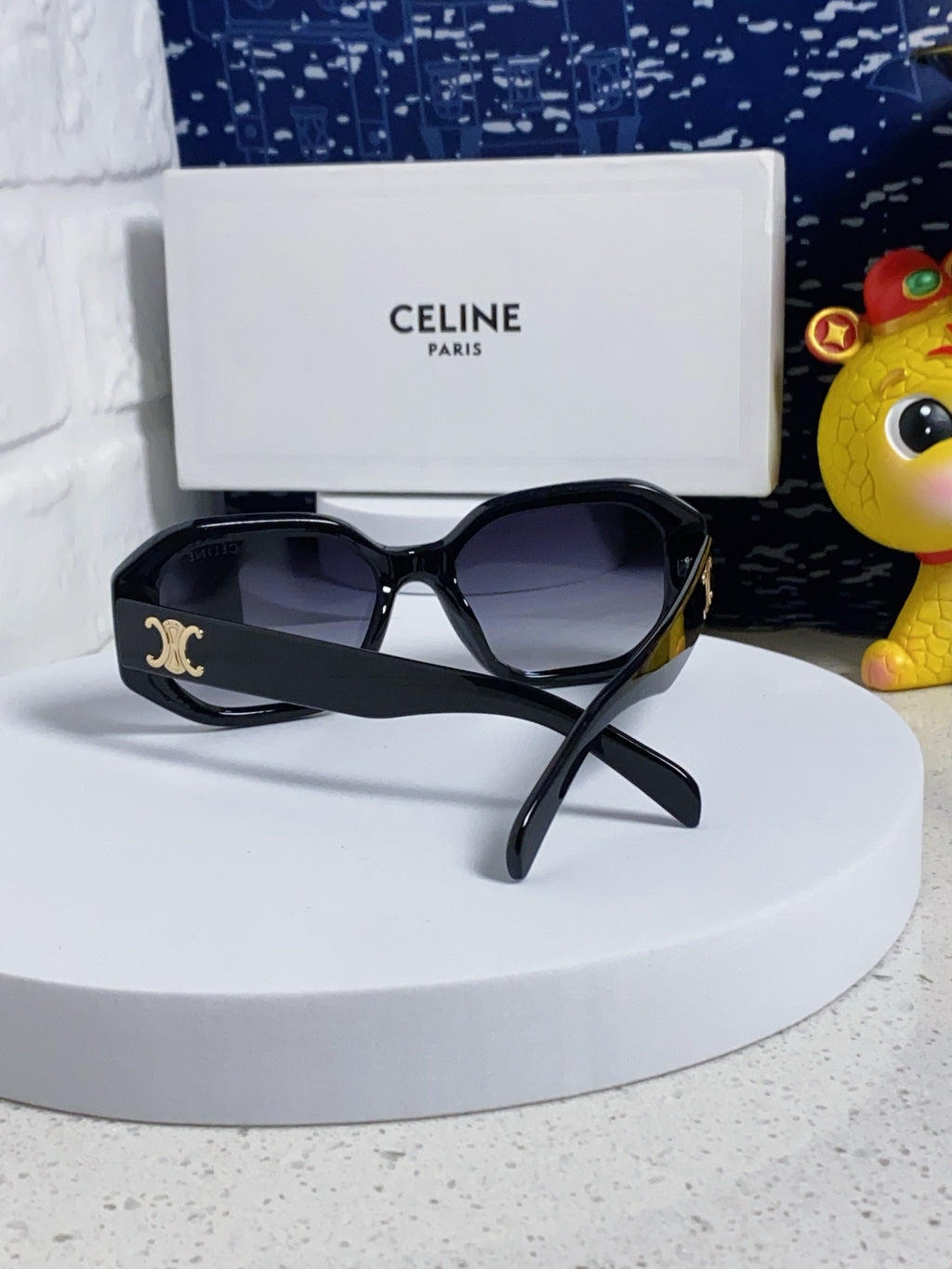 Celine Fashion Blue Lens Sunglasses for Women - detail image 3