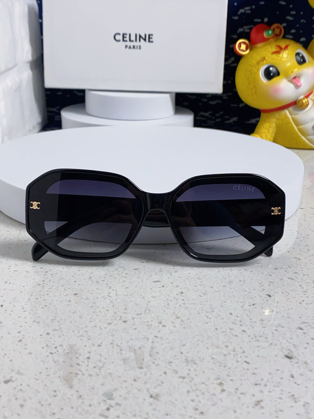 Celine Fashion Blue Lens Sunglasses for Women - detail image 8