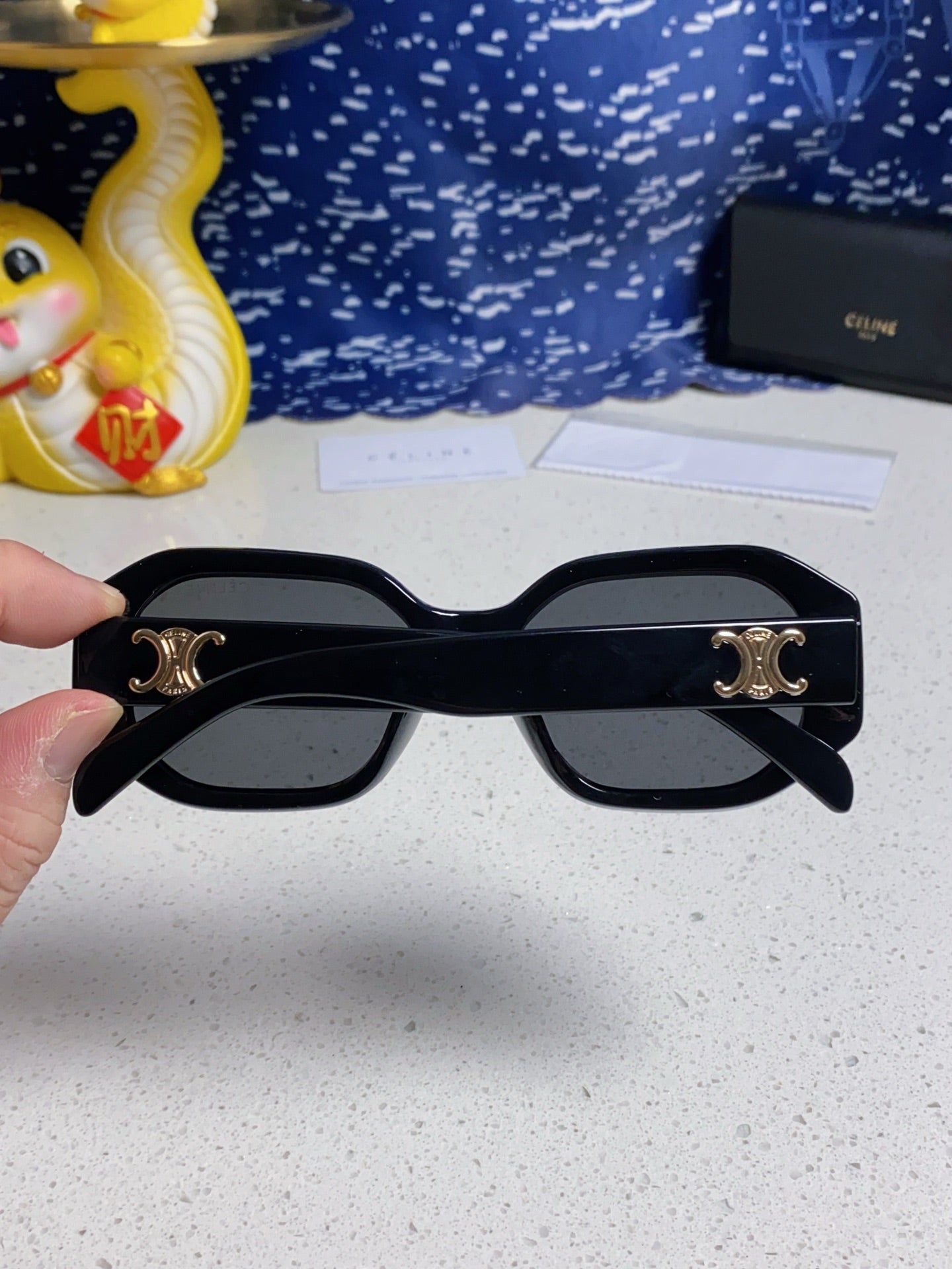Celine Fashion Gray Lens Sunglasses for Women - 372031 - detail image 5