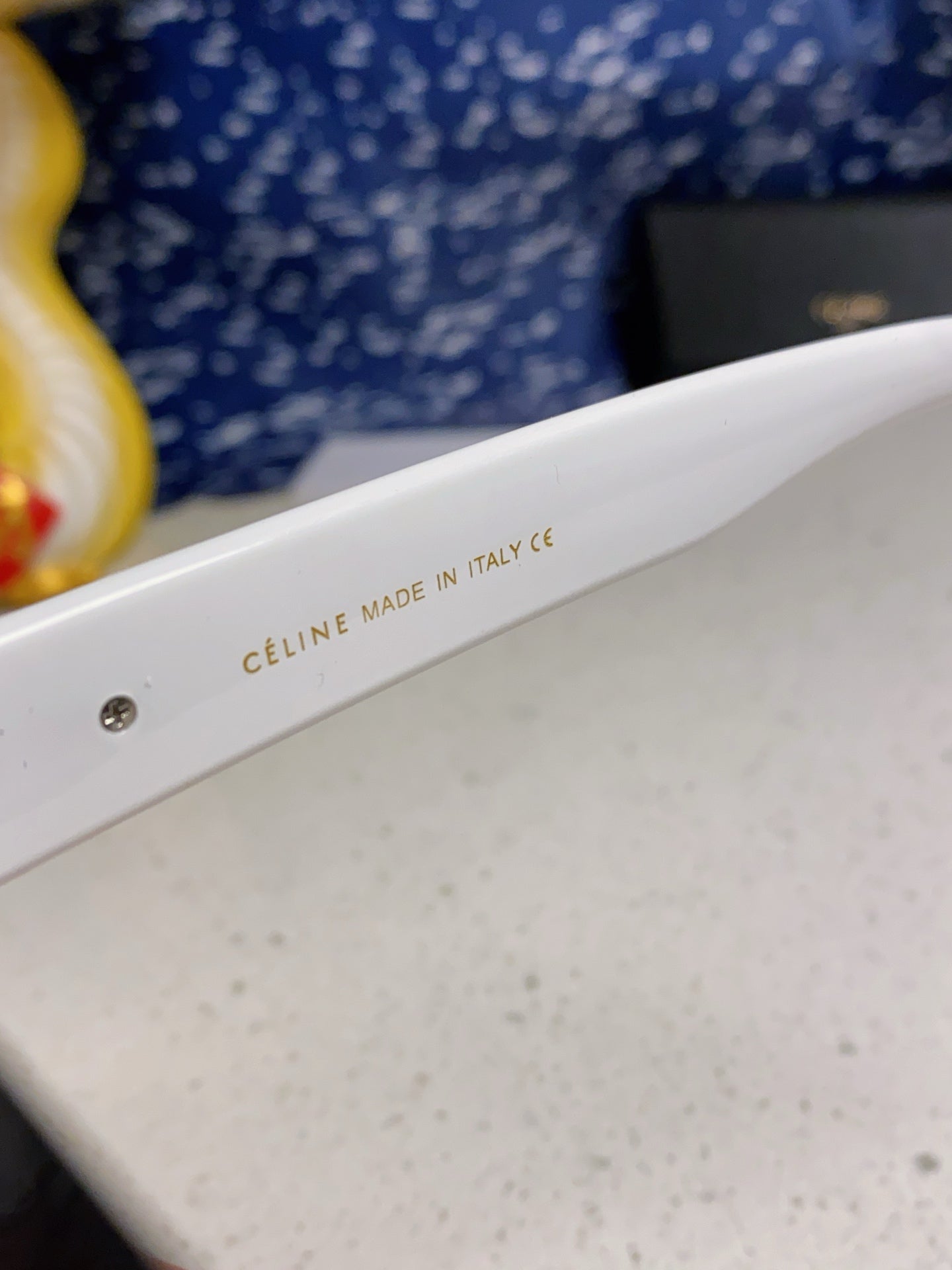 Celine Oversized Silver Lens Sunglasses for Women - detail image 7