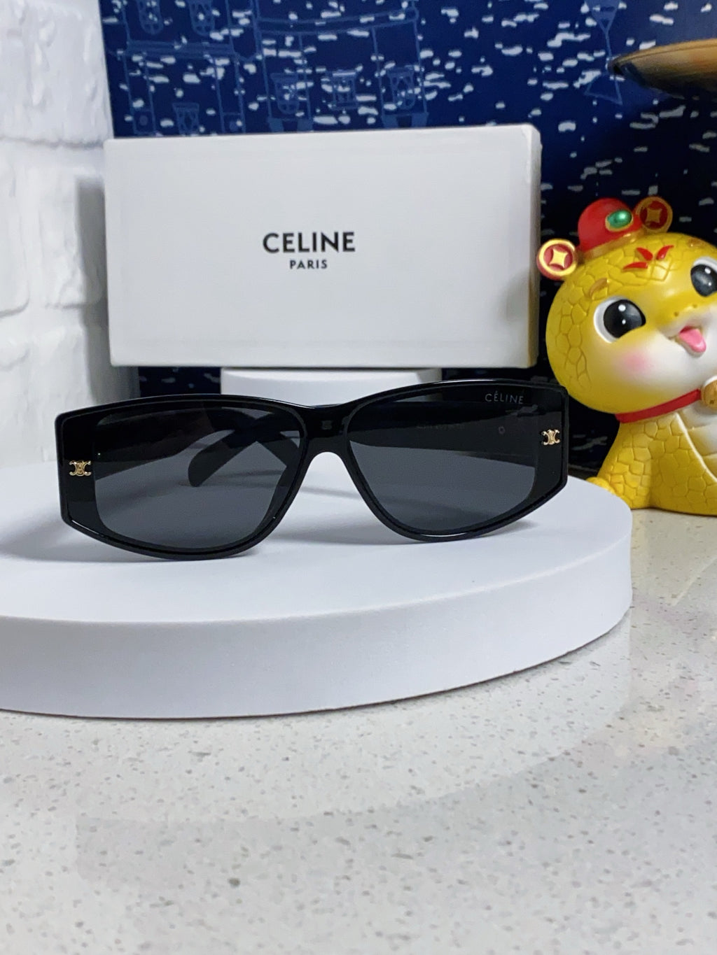 Celine Oversized Brown Lens Sunglasses for Women - detail image 2