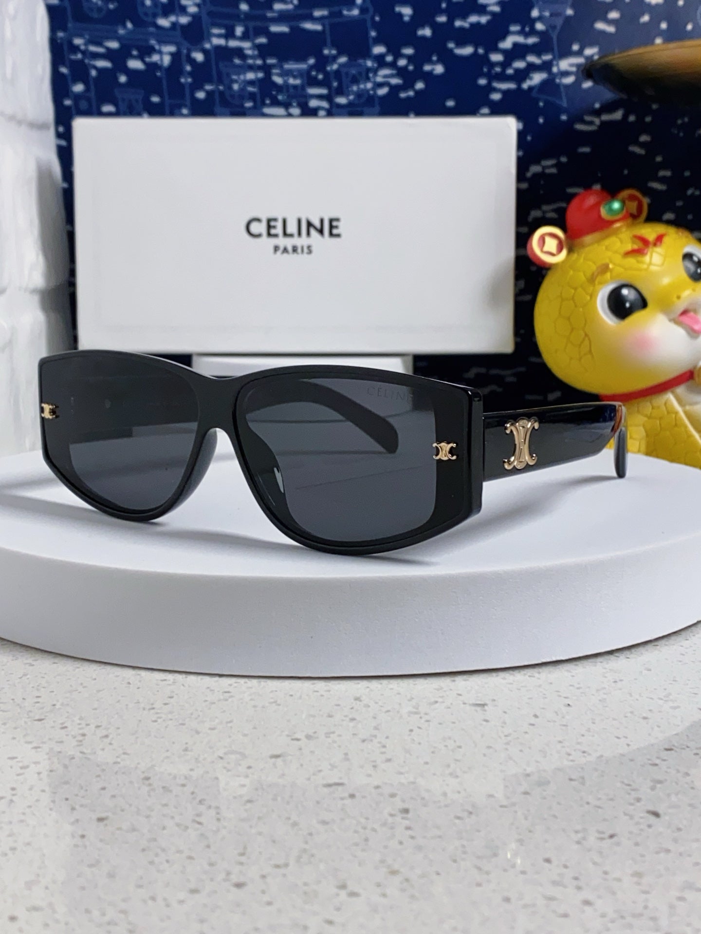 Celine Oversized Brown Lens Sunglasses for Women
