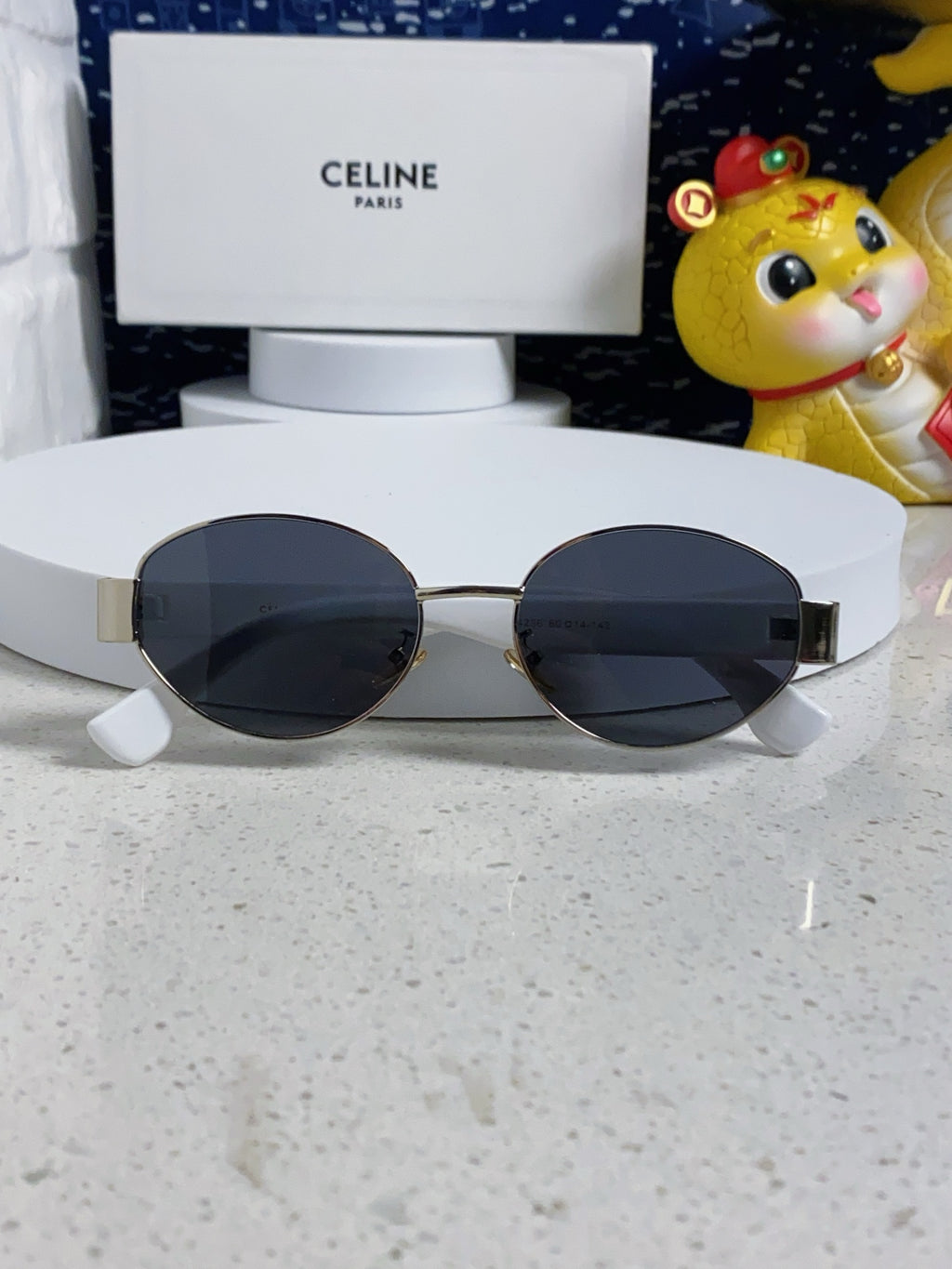 Celine Round Silver Lens Sunglasses for Men & Women - 398832 - detail image 9