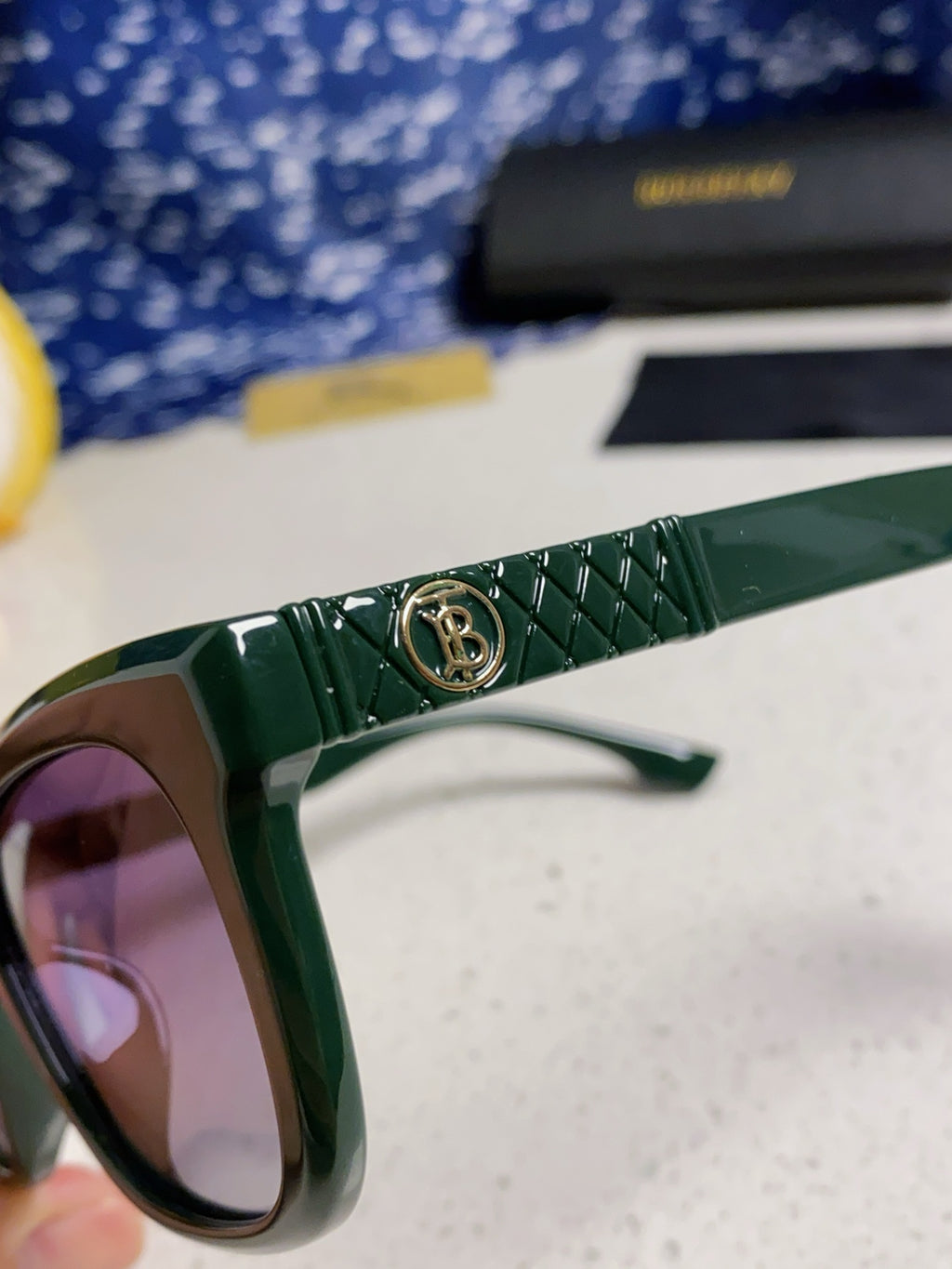 Burberry Polarized Fashion Silver Lens Sunglasses for Men & Women - 399108 - detail image 7