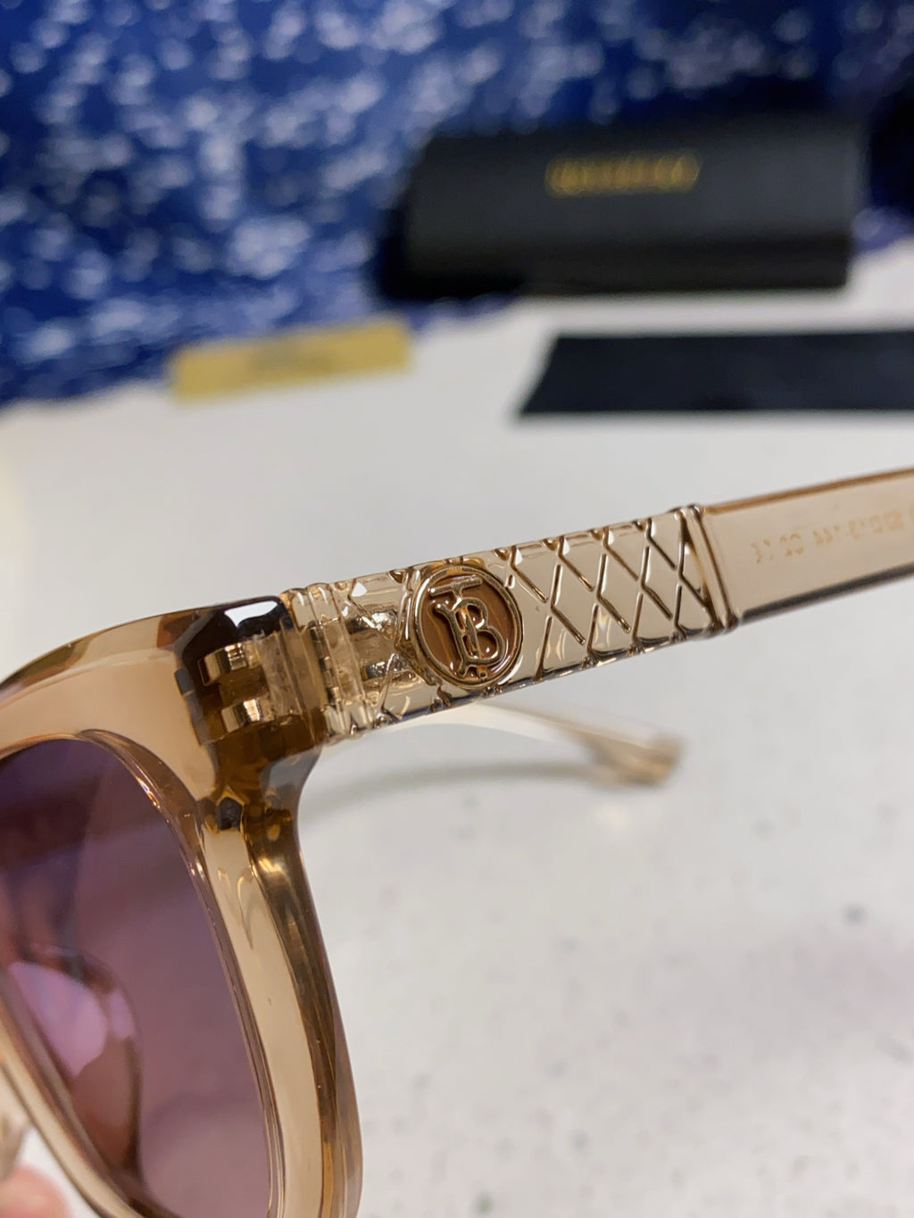Burberry Polarized Fashion Silver Lens Sunglasses for Men & Women - 399110 - detail image 7