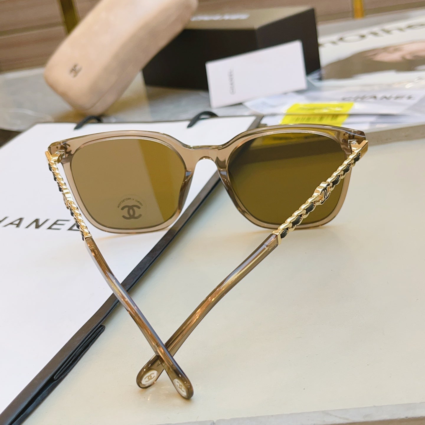 Chanel CH0771 Fashion Black Lens Sunglasses for Men & Women - 493496 - detail image 7