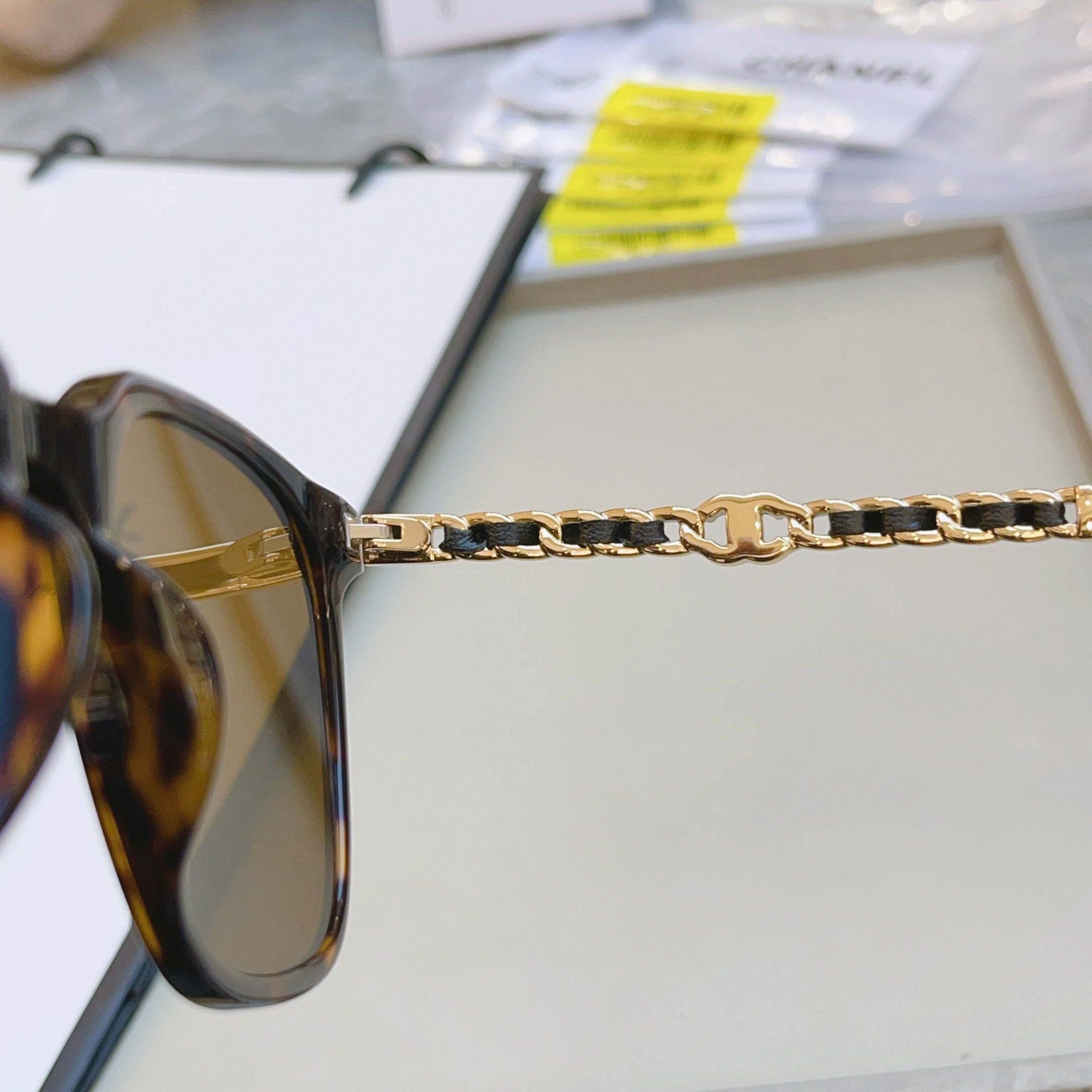 Chanel CH0771 Fashion Gray Lens Sunglasses for Men & Women - detail image 6