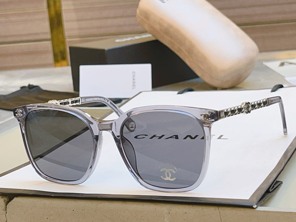 Chanel CH0771 Fashion Gray Lens Sunglasses for Men & Women - detail image 2