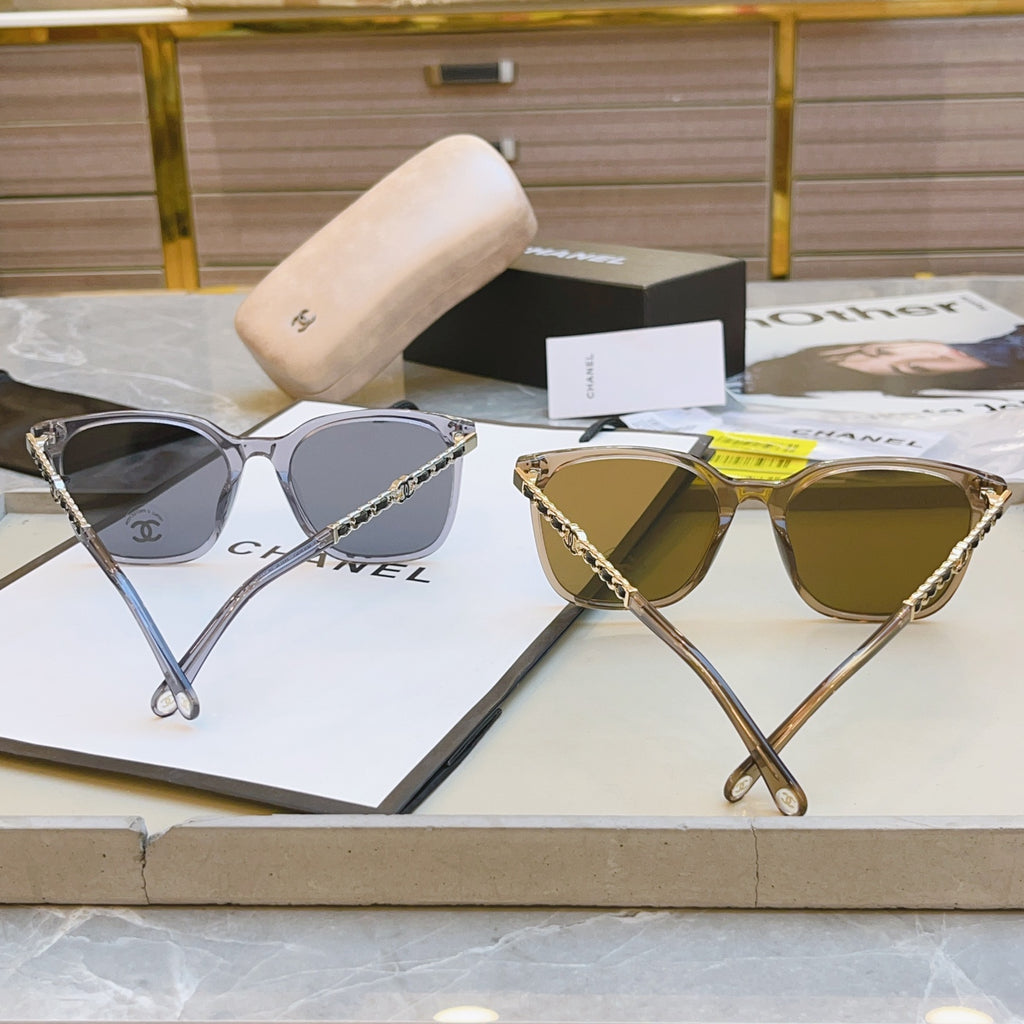 Chanel CH0771 Fashion Black Lens Sunglasses for Men & Women - detail image 5