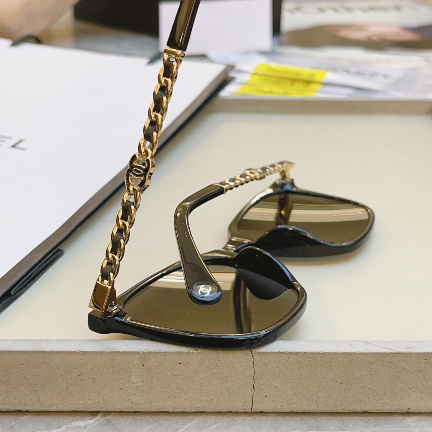 Chanel CH0771 Fashion Black Lens Sunglasses for Men & Women