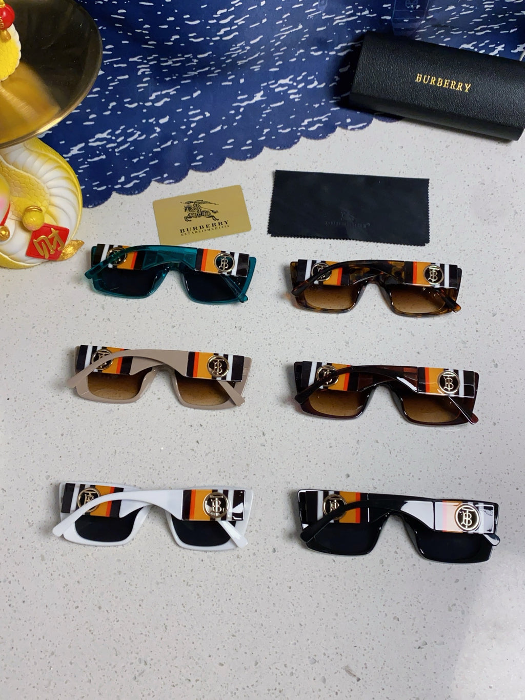 Burberry Fashion Brown Lens Sunglasses for Men & Women - 416036 - detail image 11