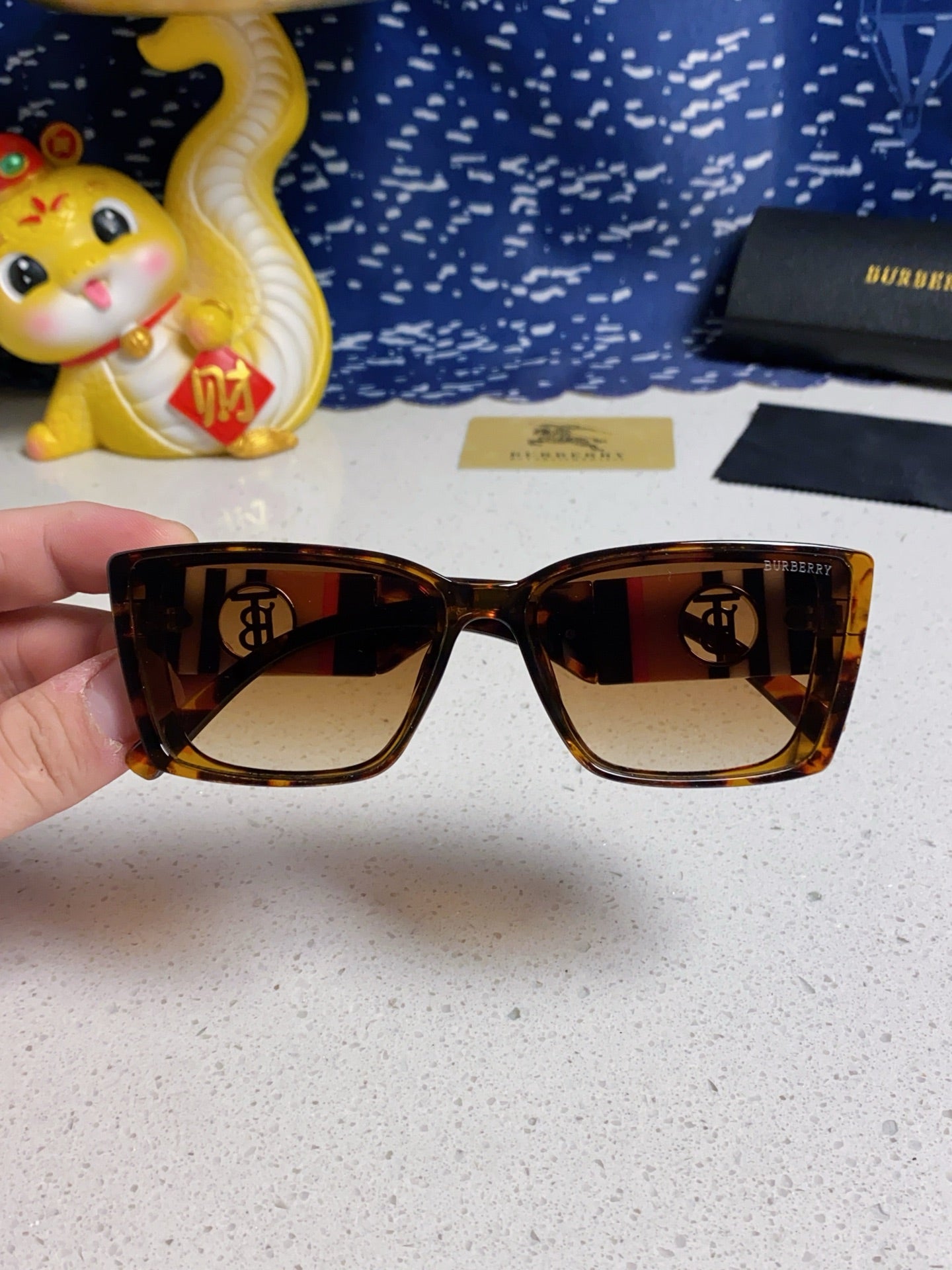Burberry Fashion Brown Lens Sunglasses for Men & Women - 449586 - detail image 4
