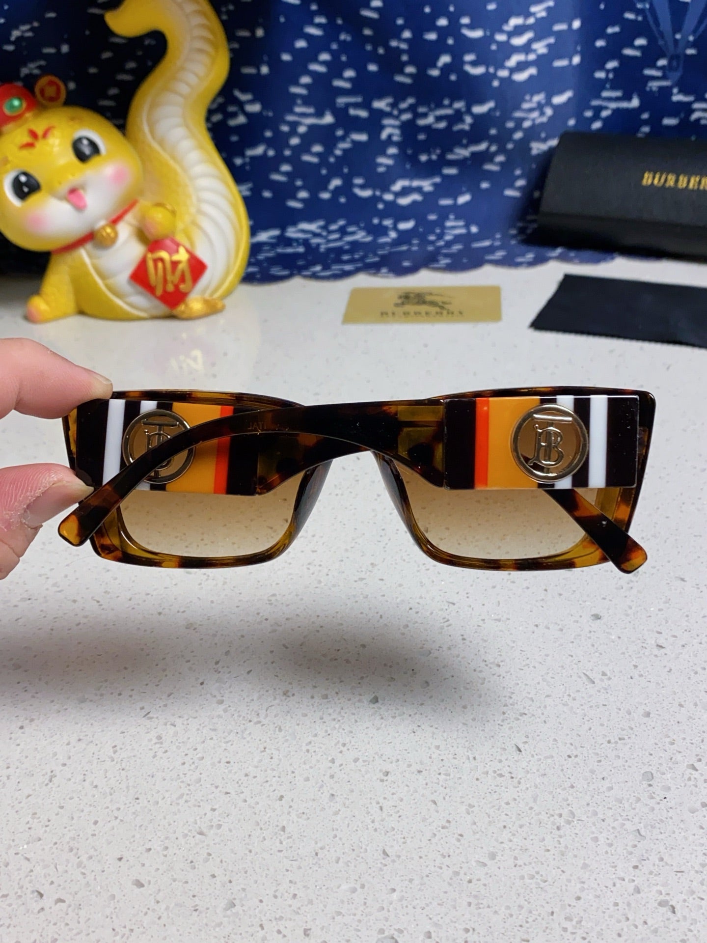 Burberry Fashion Brown Lens Sunglasses for Men & Women - 449586 - detail image 5